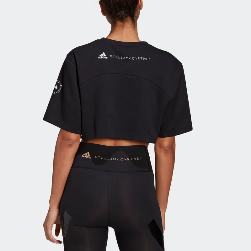 Adidas ASMC Crop Tops Women's Black-3