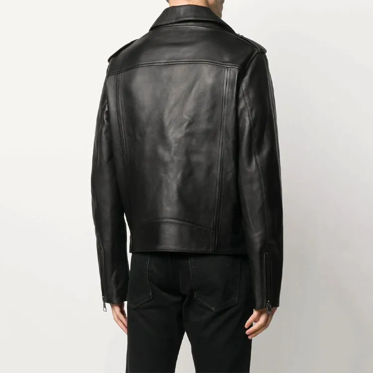 KARL LAGERFELD / Karl Lagerfeld Jeans Leather Biker Jacket-2