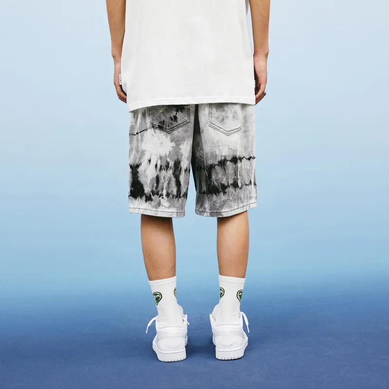 A11SLAVE Loose Fit Shorts Unisex White-3
