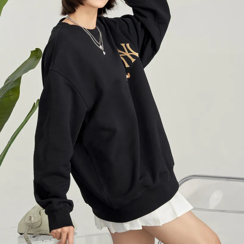 MLB Sweatshirts Unisex Black-10
