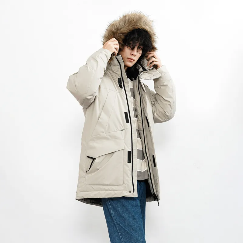 New Balance Down Jackets Unisex Khaki-2