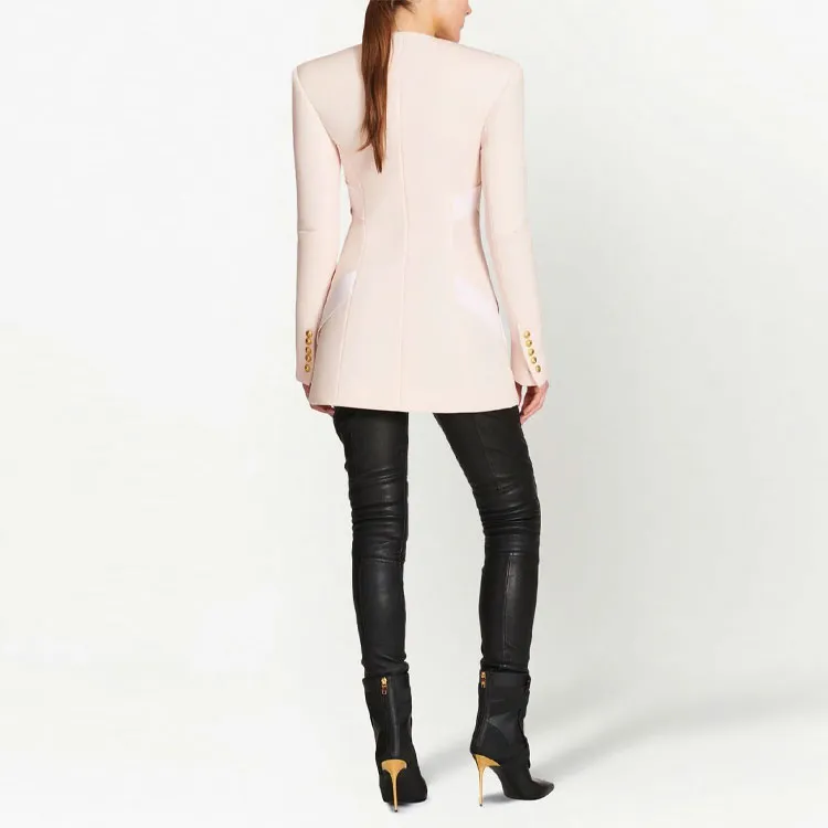 BALMAIN Business Suits Women's Pink-3