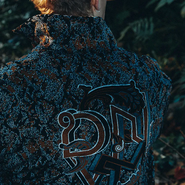 DAVID NAMAN Jacket Men's Leopard Print-4