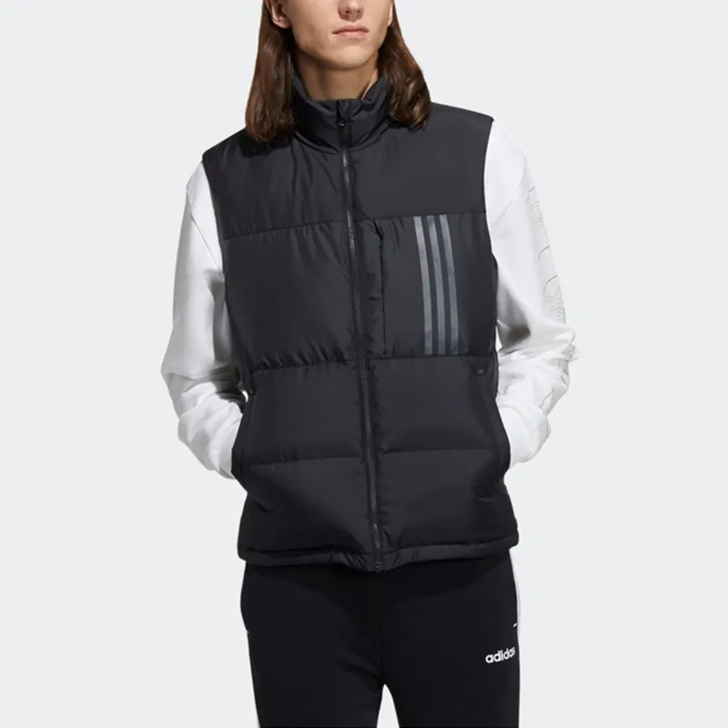 Adidas Neo Vest Men's Black Gray Color-2