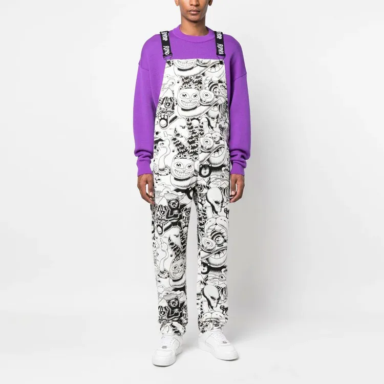 RIPNDIP Jumpsuits Men Black White-1