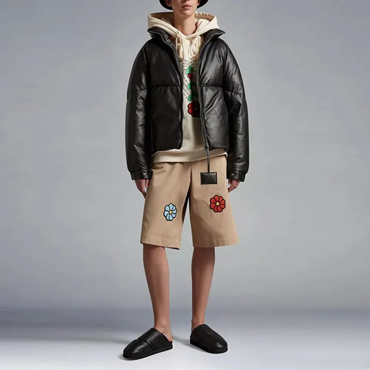 Jw Anderson X Moncler X JW Anderson Casual Shorts Unisex Khaki-1