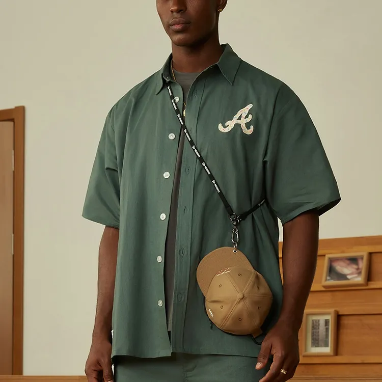 New Era Shirts Men Green-2