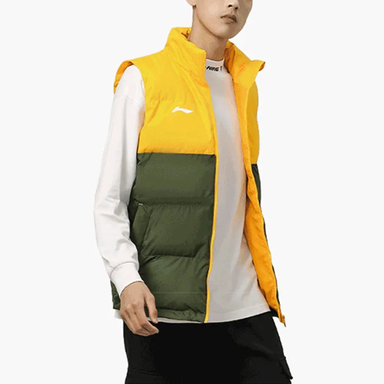 LiNing Vest Unisex Citrus Orange Yellow-1