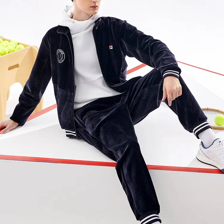 FILA Athletics Jacket Spring Fall Men's Royal Blue-4