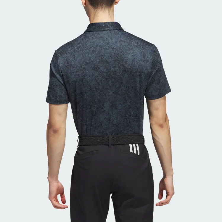 Adidas Polo Shirts Men Arctic Ocean Blue-2