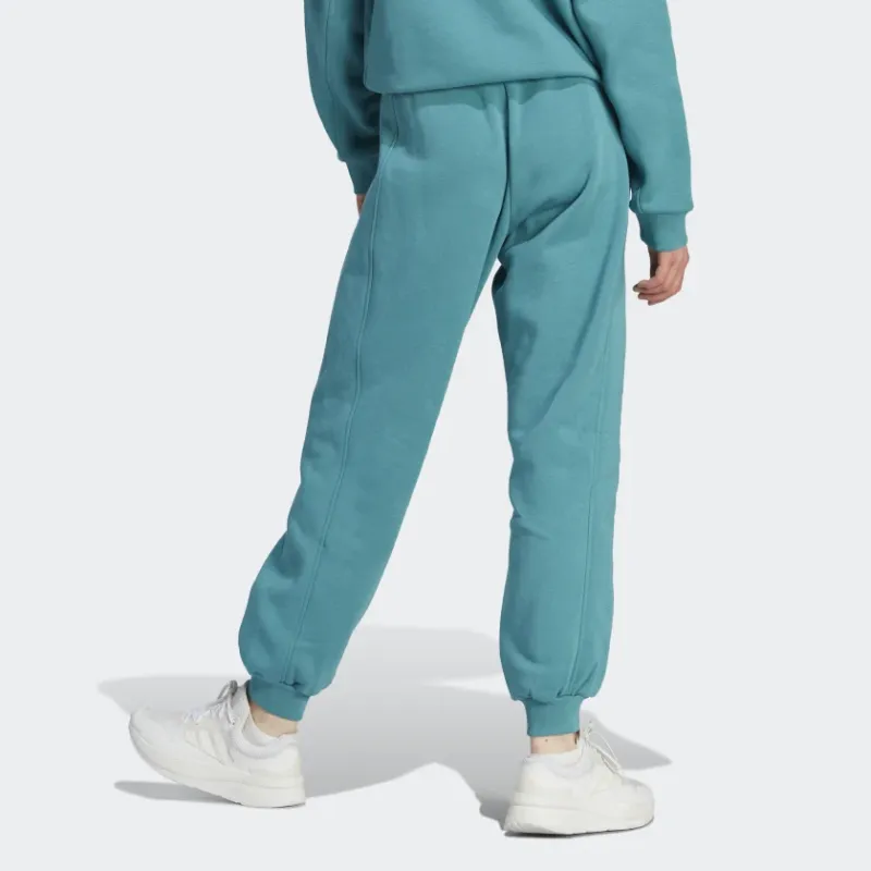 Adidas Knitted Sweatpants Women's Turquoise-2