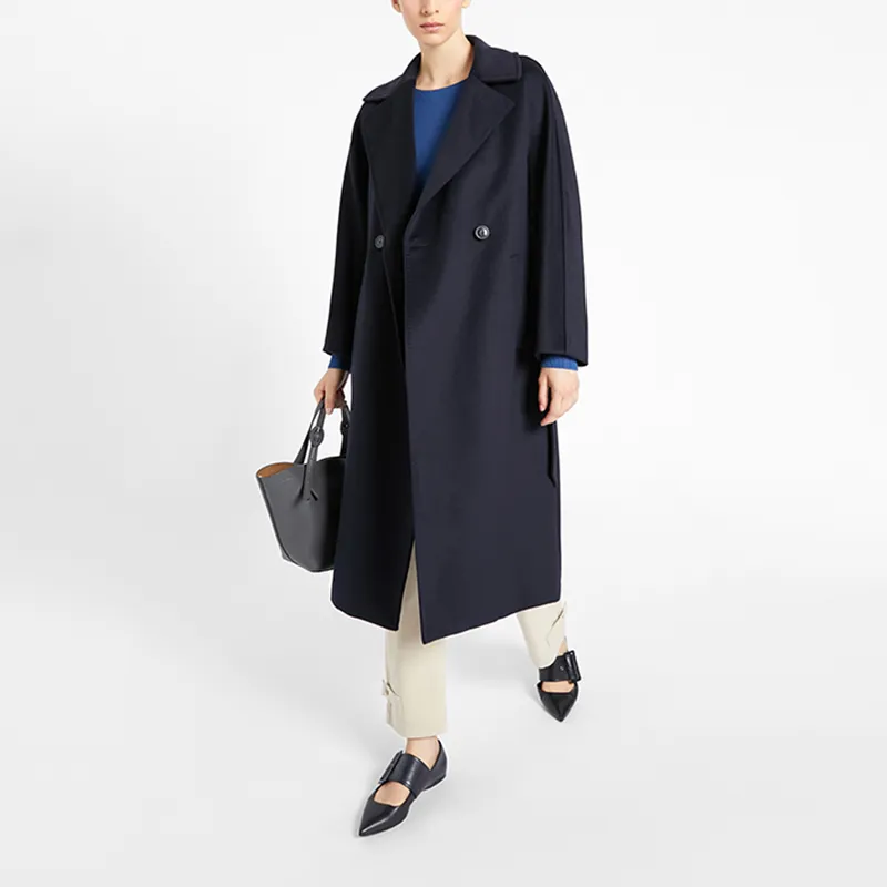 WEEKEND MaxMara Belted Long Sleeved Coat-2