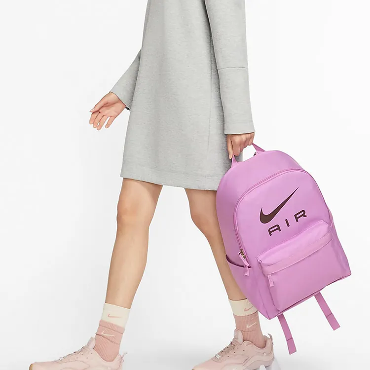 Nike Heritage Polyester Backpack Regular Unisex Pink-5