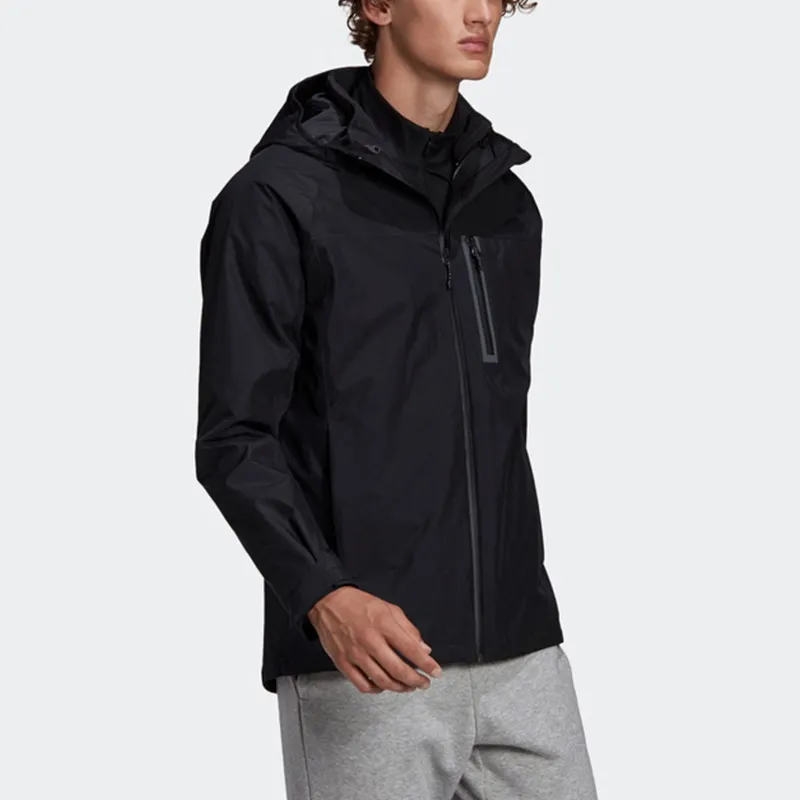 Adidas Jackets Men Black-4