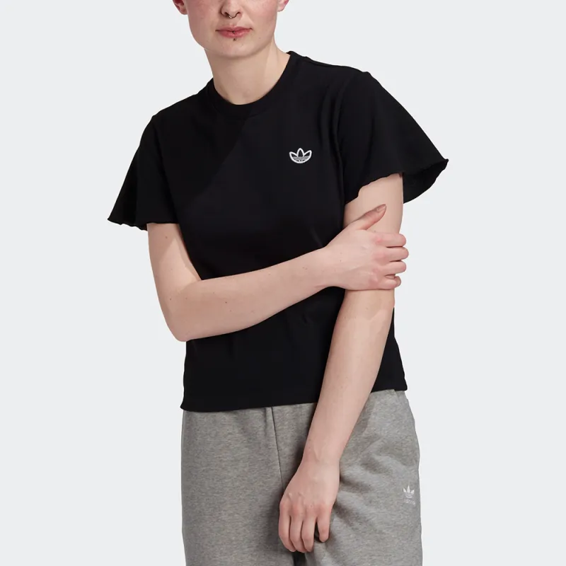 Adidas Originals T Shirt Women's Black-2