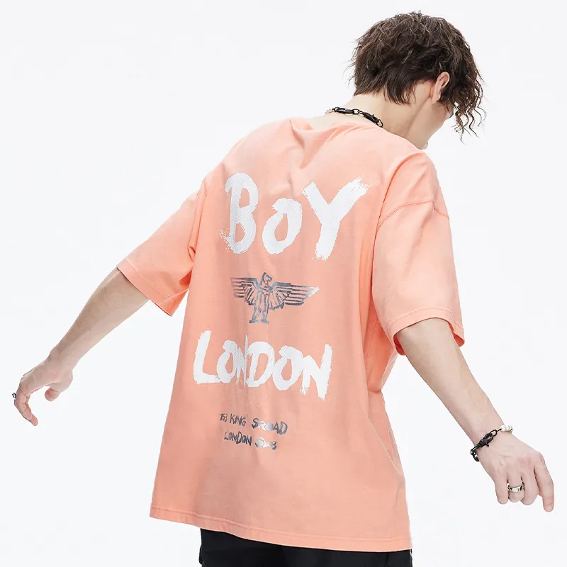 Boy London T Shirt Unisex Orange-5