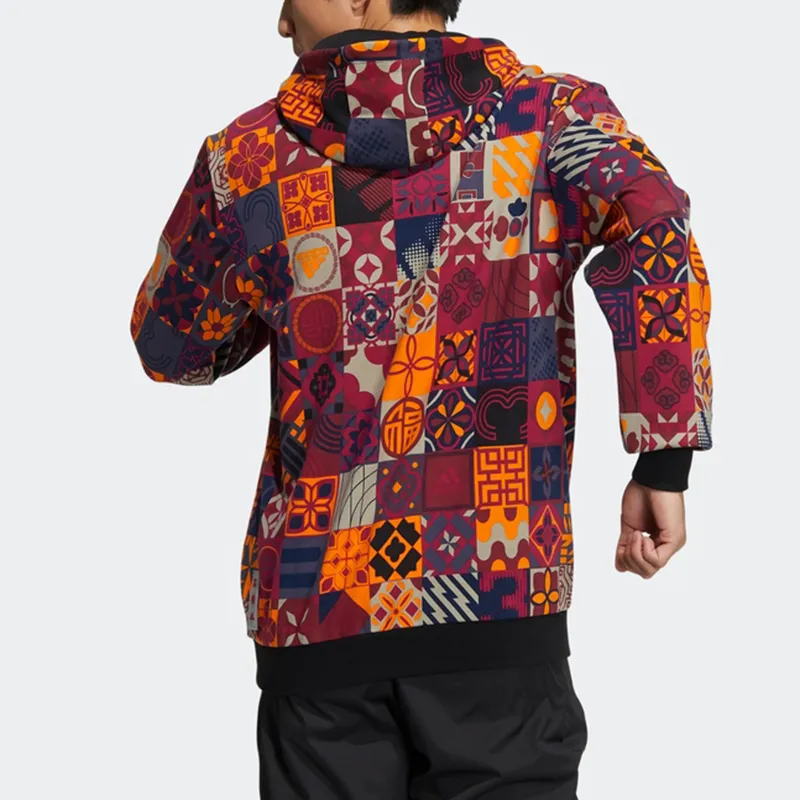 Adidas Cny Allover Print Hoodie-2