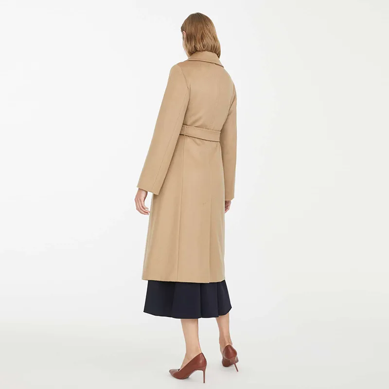 MaxMara Studio Coats Women's Camel-4