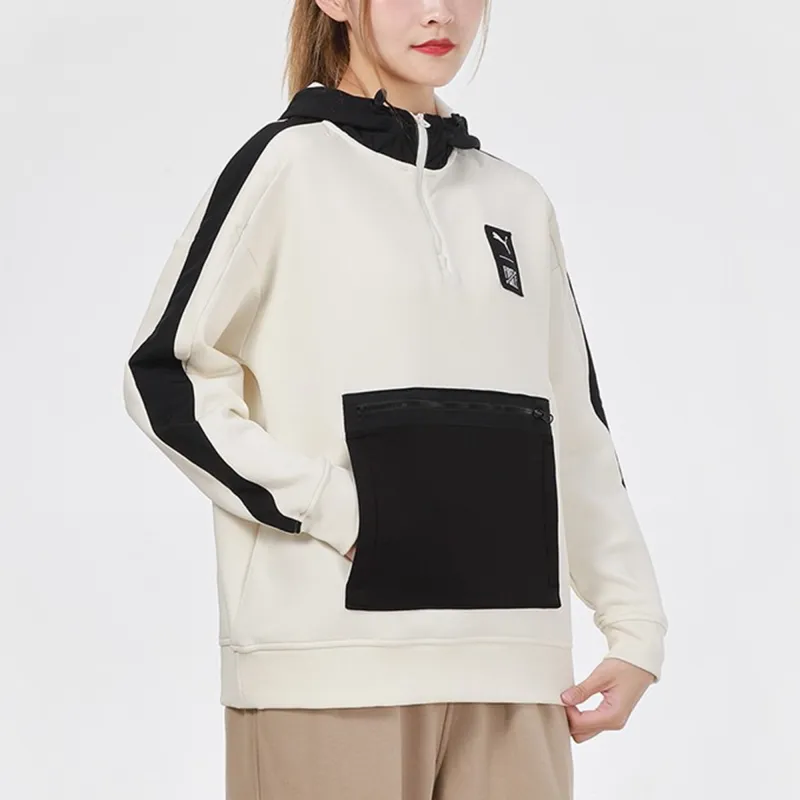 PUMA Sweatshirts Women's White-4