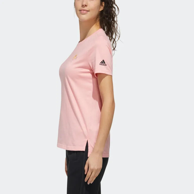 Adidas T Shirts Women's Pink-3