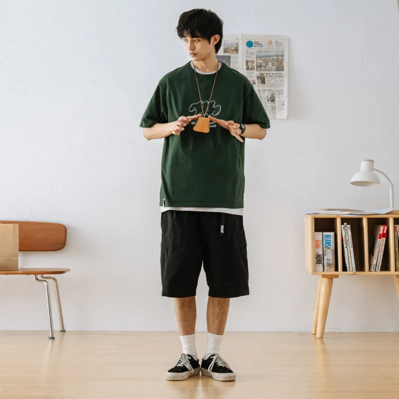 714STREET SS21 Loose Fit Shorts Unisex-2