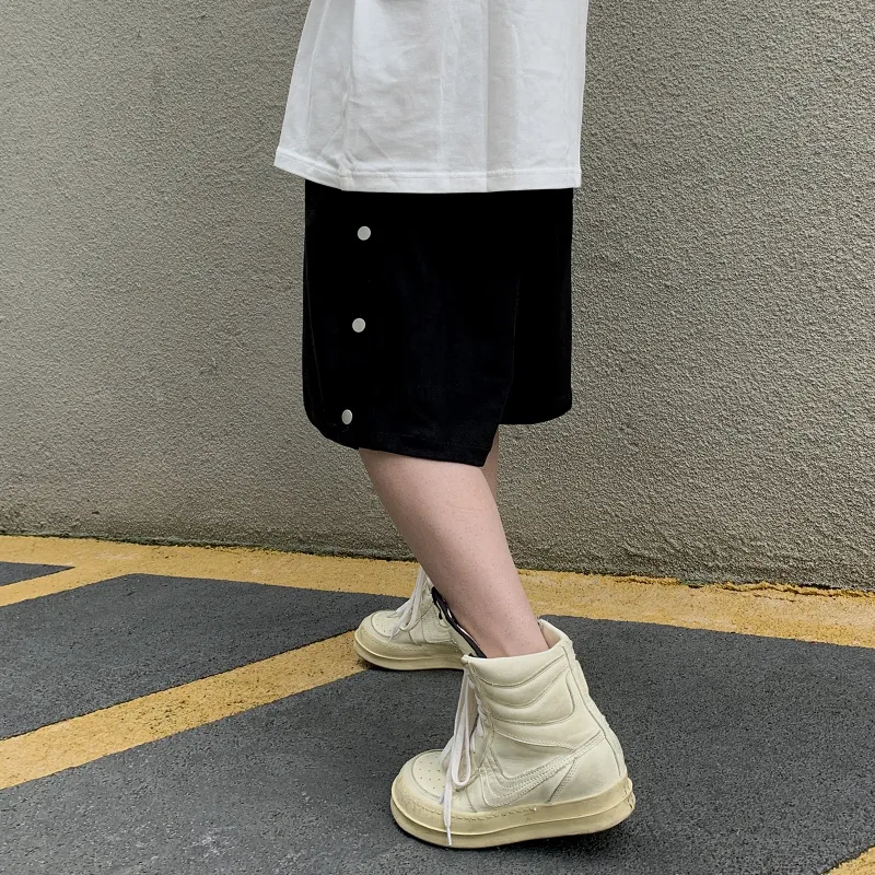 A11SLAVE Loose Fit Shorts Unisex Black-7