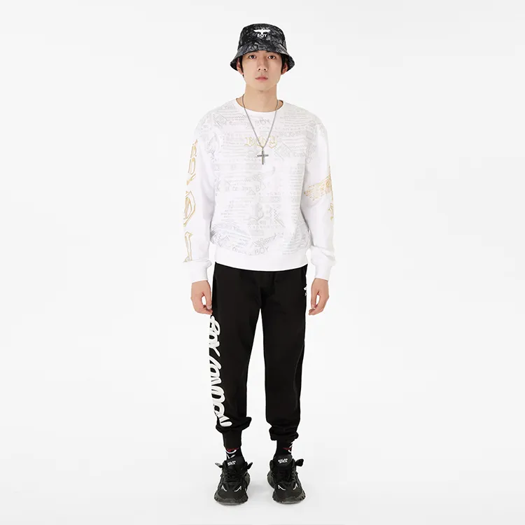 Boy London Sweatshirts Unisex White-2