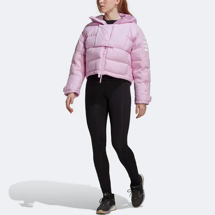 Adidas Down Jacket Women's Pink-1
