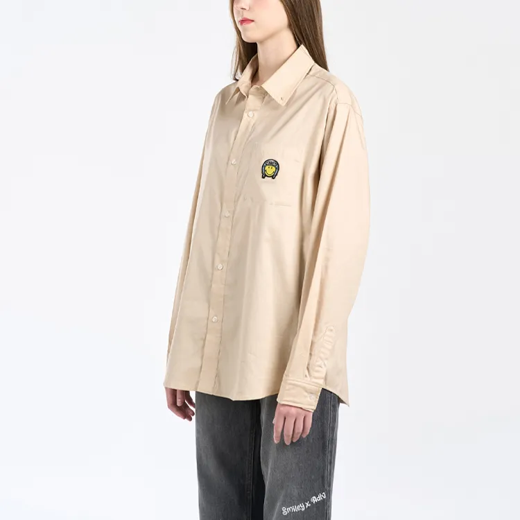 Acme De La Vie/ADLV x Smiley Shirt Unisex Beige-6
