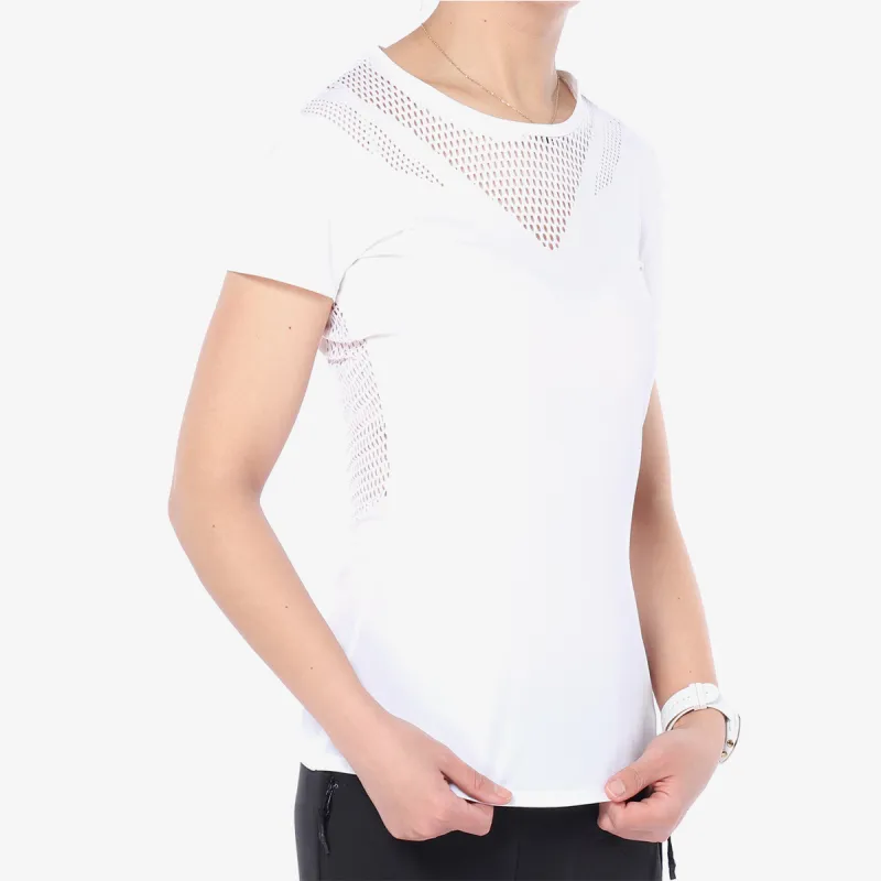 adidas Women's Feminine Tee T-shirt White-4