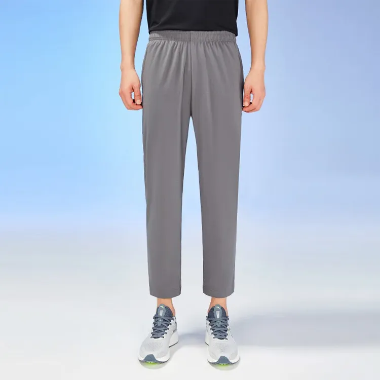 Anta Running Collection Casual Pants Men's Trail Gray-2
