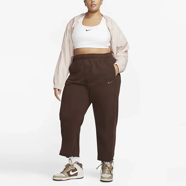 Nike Knitted Sweatpants Women's Dark Brown-2