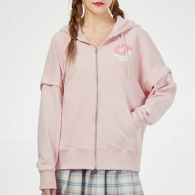 PUMA Jackets Women's Pink-4