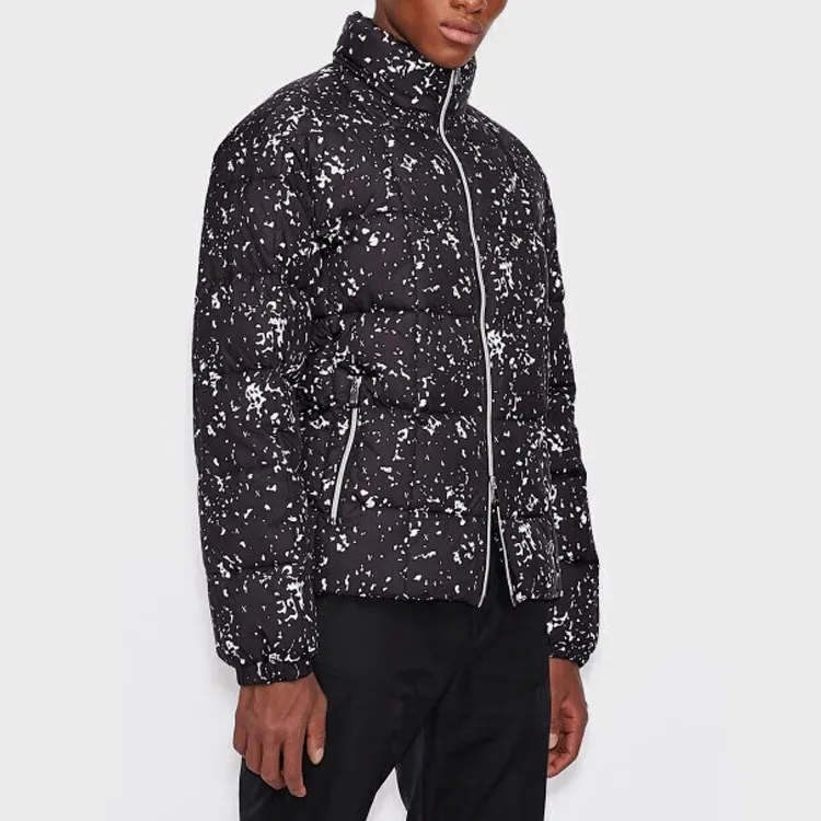ARMANI EXCHANGE Puffer Jacket Men's Black-3