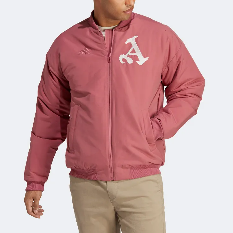Adidas Arsenal Puffer Jacket Men's Pink-1