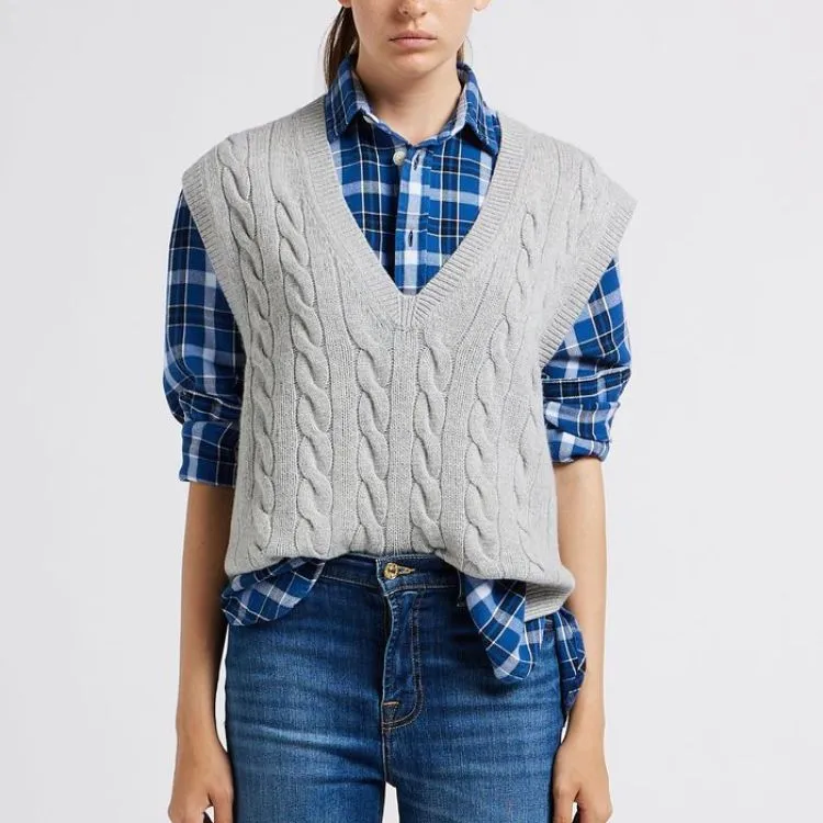 Polo Ralph Lauren Cable Knit Sleeveless Vest-1