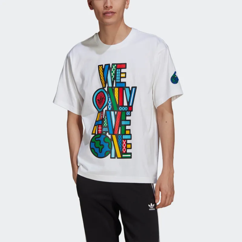 Adidas Originals T Shirt Men's White-2