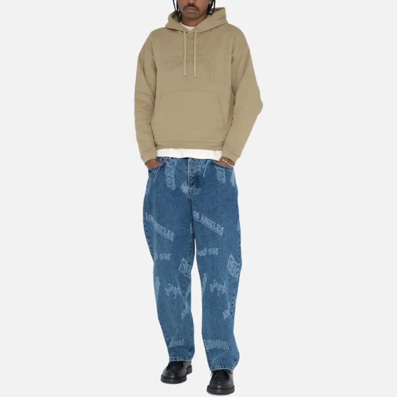 Stussy Relaxed Oversized Hoodie-12