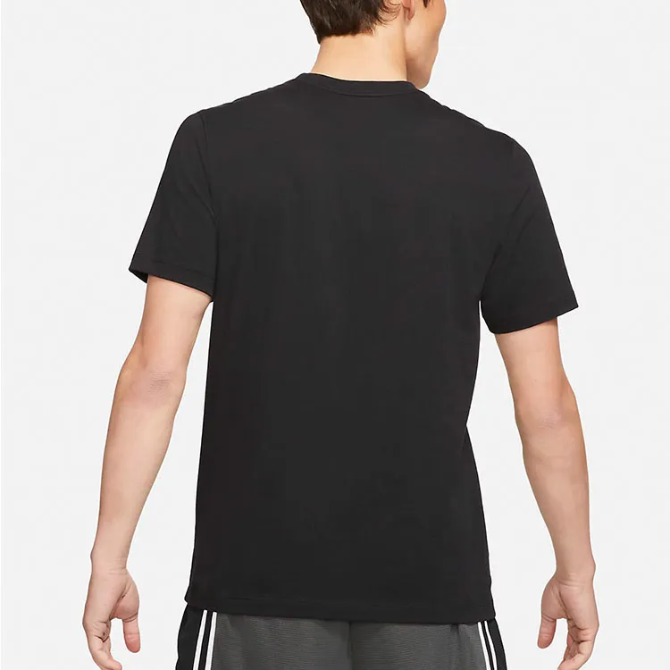 Nike T Shirts Men Black-4