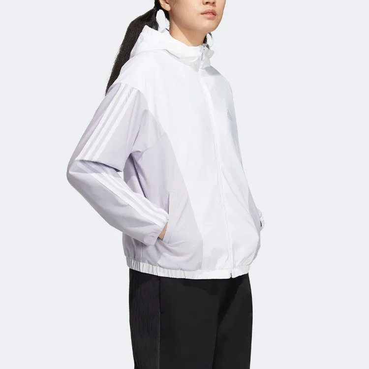 Adidas Jacket Women's White Silver-3