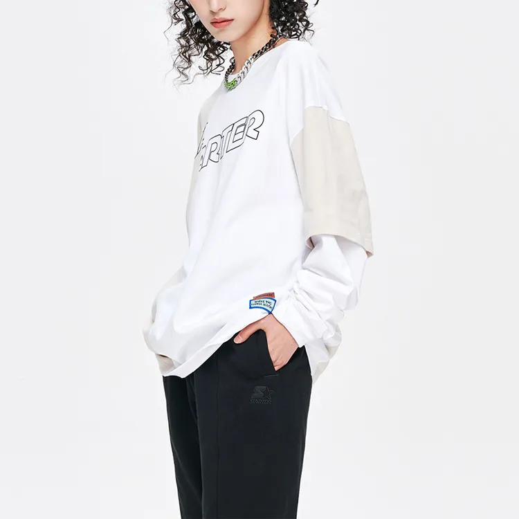 STARTER T Shirts Unisex Birch White-5