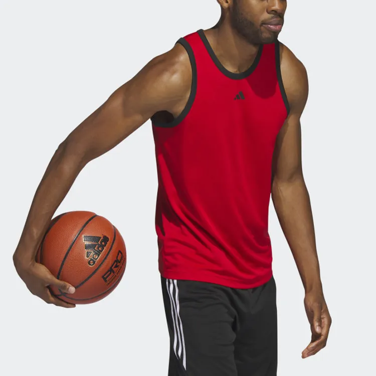 Adidas Tank Tops Men Scarlet-3