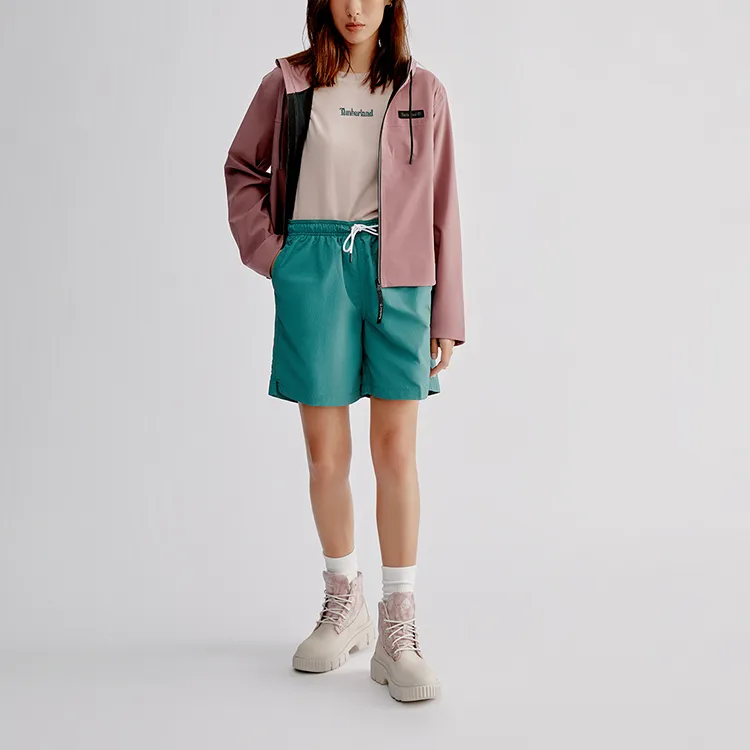 Timberland Cropped Coats Women's Grape Milkshake-3