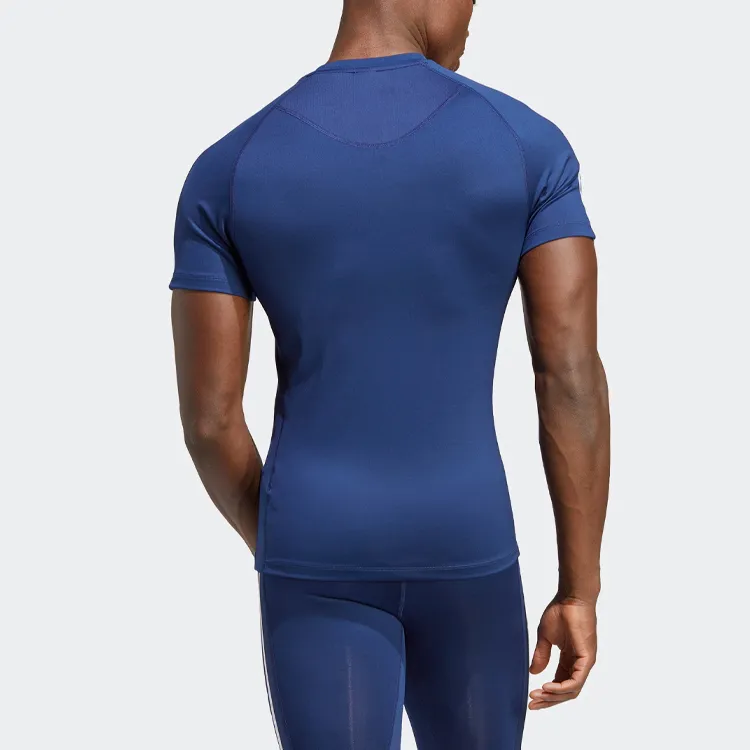 Adidas T Shirts Men Dark Blue-2