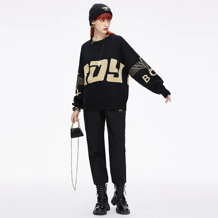 Boy London Sweaters Unisex Black-2