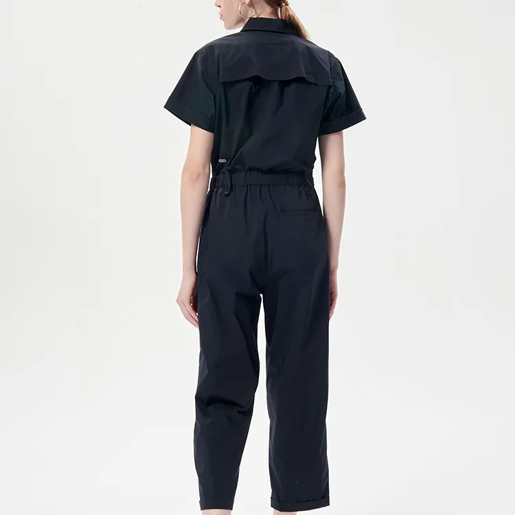 FILA FUSION FILA FUSION Hakusan L Collaboration Collection Jumpsuit Women's Pitch Black-2