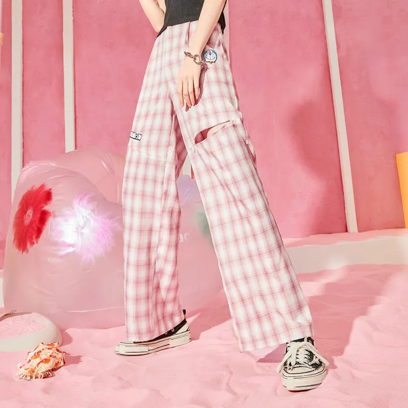 Doraemon X SEENFAAN Casual Pants Women's-6