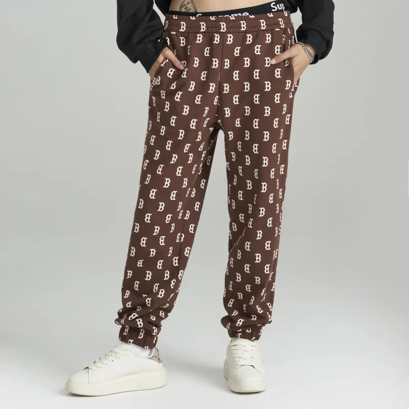 MLB FW22 Casual Pants Unisex Dark Brown-4
