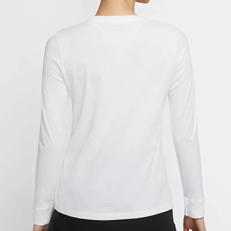 Nike T Shirts Women's White-2