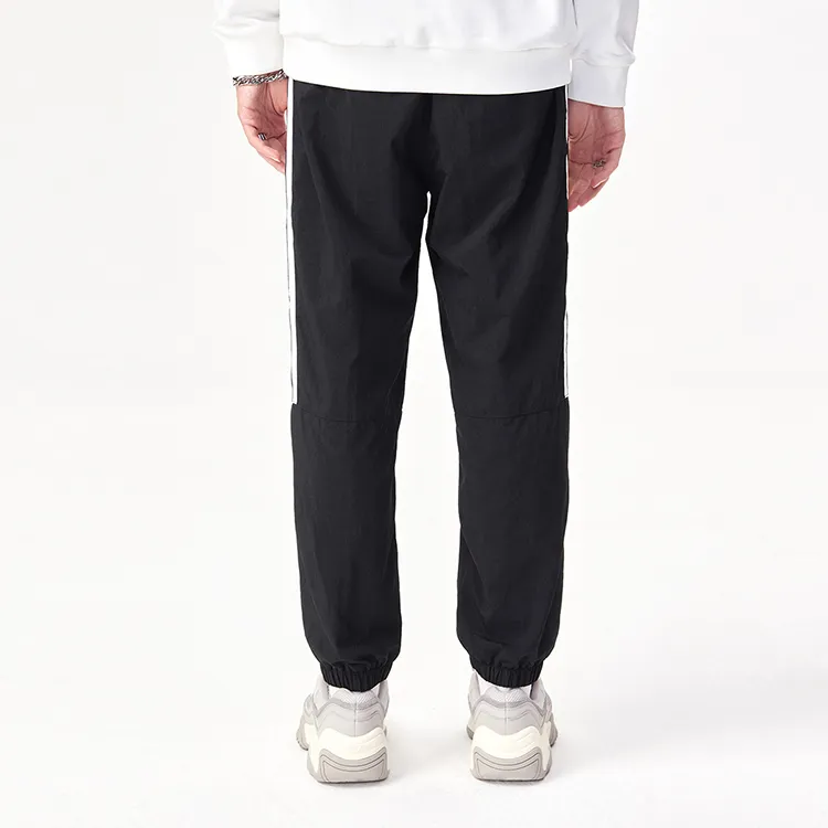 FILA FUSION Knitted Sports Pants Men's Pitch Black-3